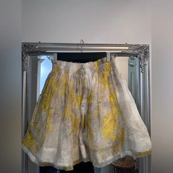 AUTHENTIC ZIMMERMANN WILD BOTANICA WATTLE SKIRT - SIZE 0 - Picture 6 of 15